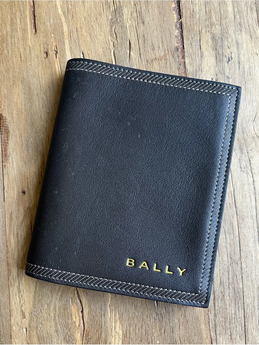 BALLY Bifold Men’s Leather Wallet Brown
